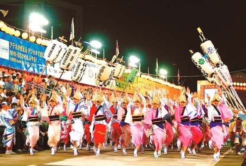 今年も阿波踊りが開催されます